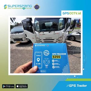 GPS Truk Isuzu ELF Traga Pasang GPS Tracker SUPERSPRING