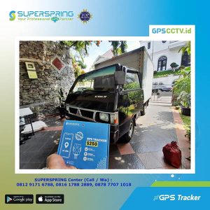 Jual GPS Mobil L300 Fuso Canter Colt Diesel Pajero Xpander GPS Tracker murah SUPERSPRING rajagps