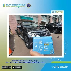 Jual GPS Pelacak Mobil Pajero Xpander L300 Colt Fuso GPS Tracker SUPERSPRING